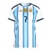 Argentína Rodrigo De Paul #7 Domáci Ženy futbalový dres MS 2026 Krátky Rukáv